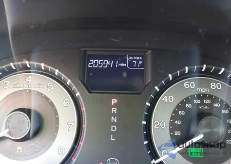 2012 Honda Odyssey Ex-L z USA, uszkodzony, nr VIN 5FNRL5H67CB083808